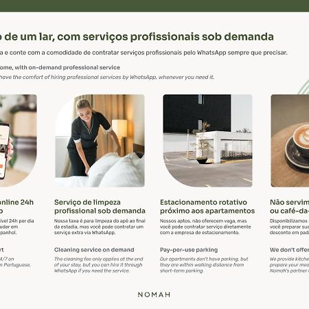 Nomah - Aptos Por Temporada Na Vila Nova Conceicao Sao Paulo Bagian luar foto